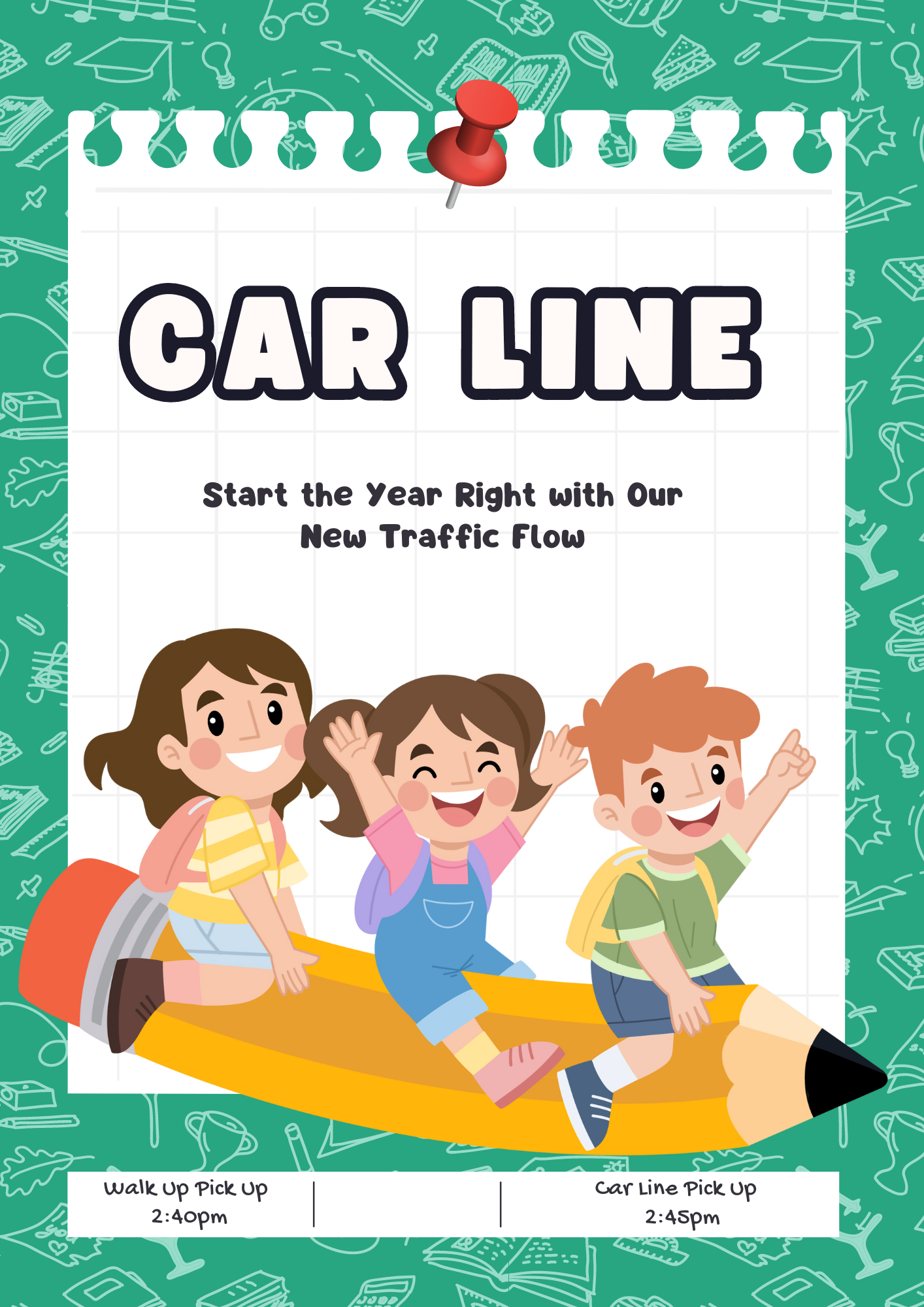  Car Line Pick UP
